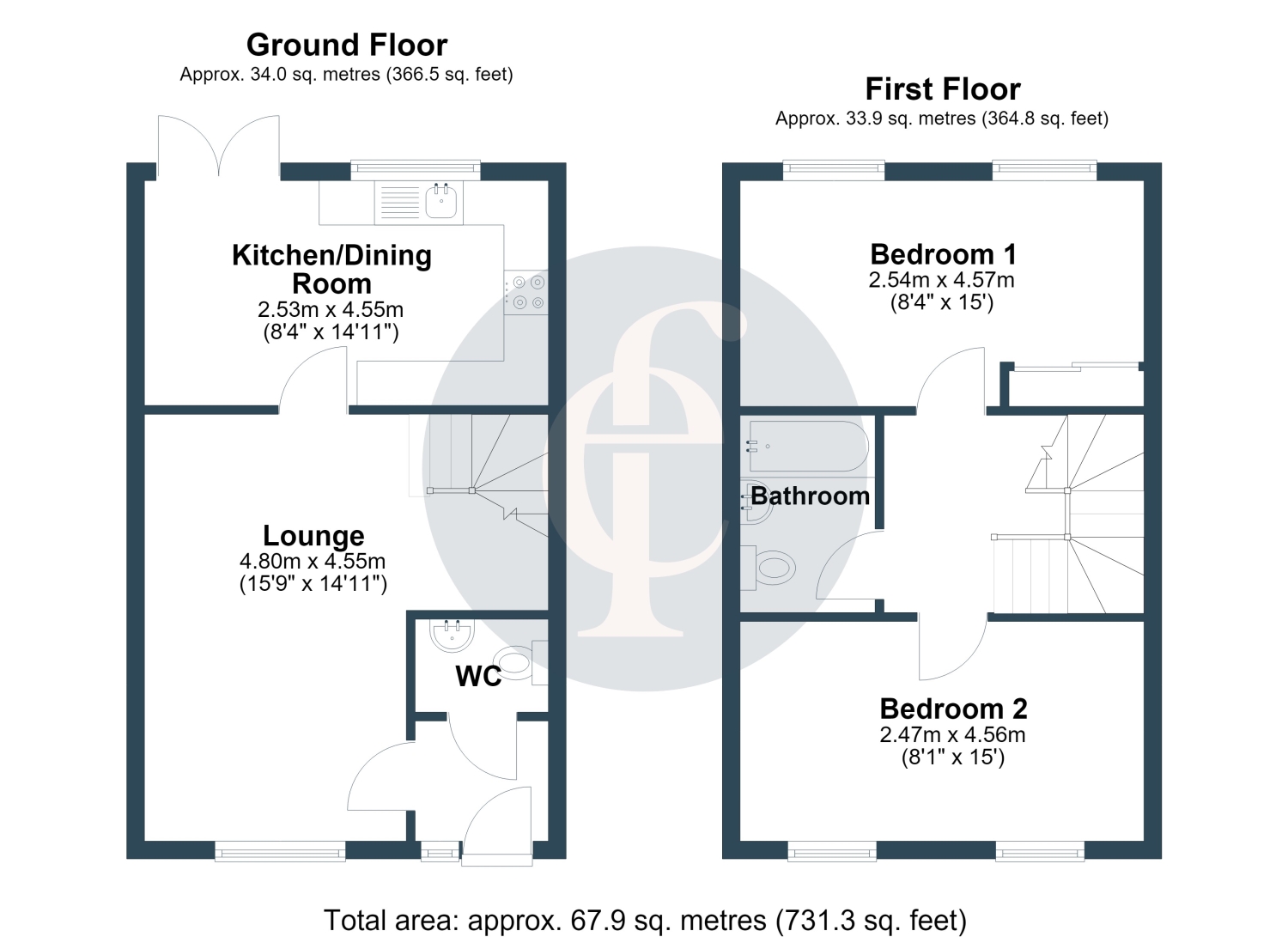 26, Regan Avenue, Stratford-Upon-Avon floorplan