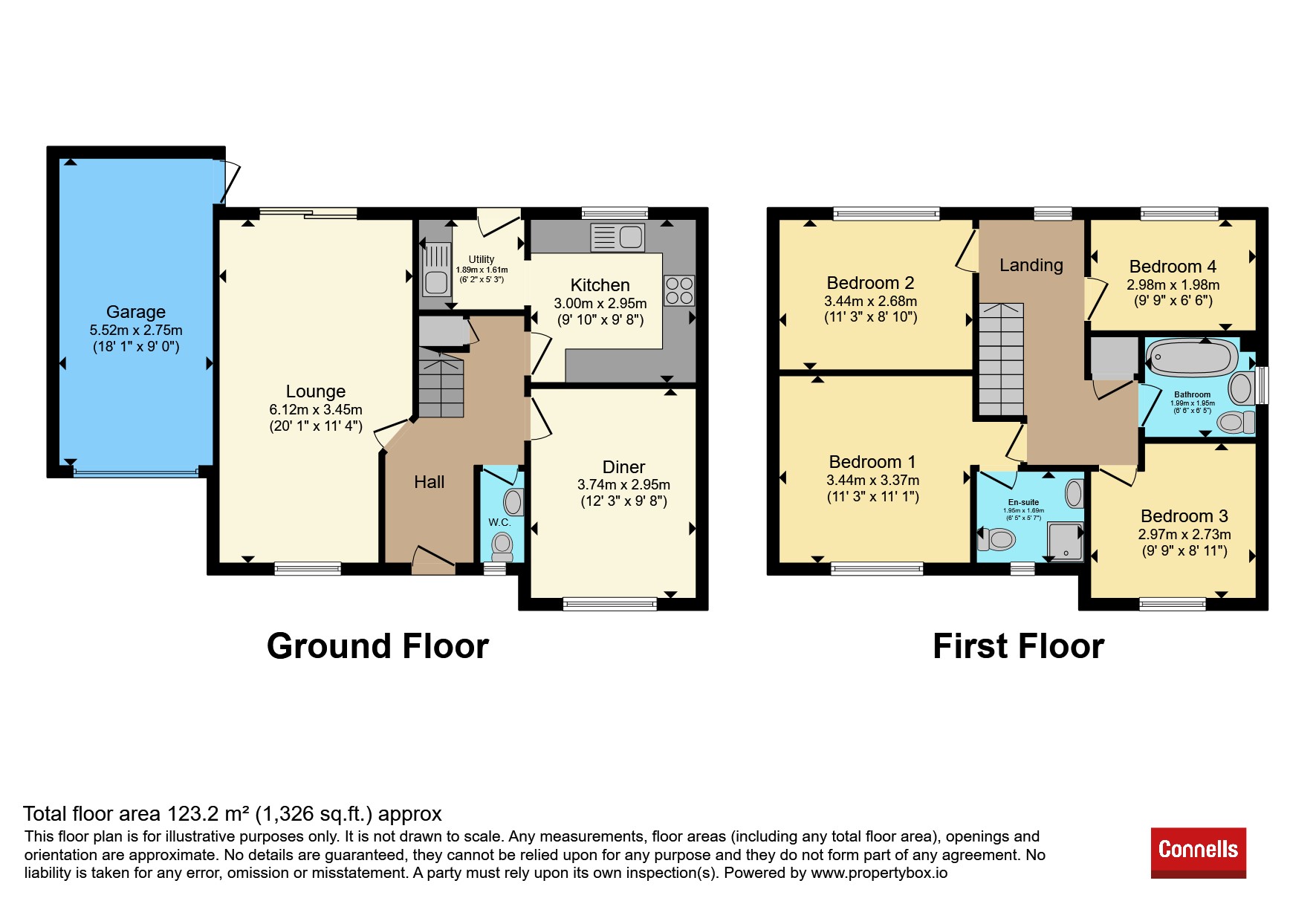 5, Moor Park Road, Newton Abbot floorplan