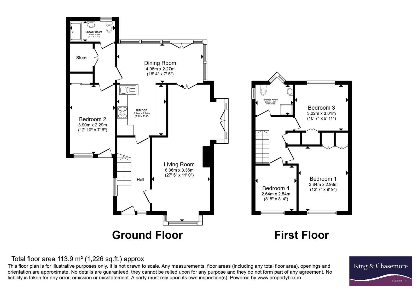 4, The Bostal, Upper Beeding floorplan