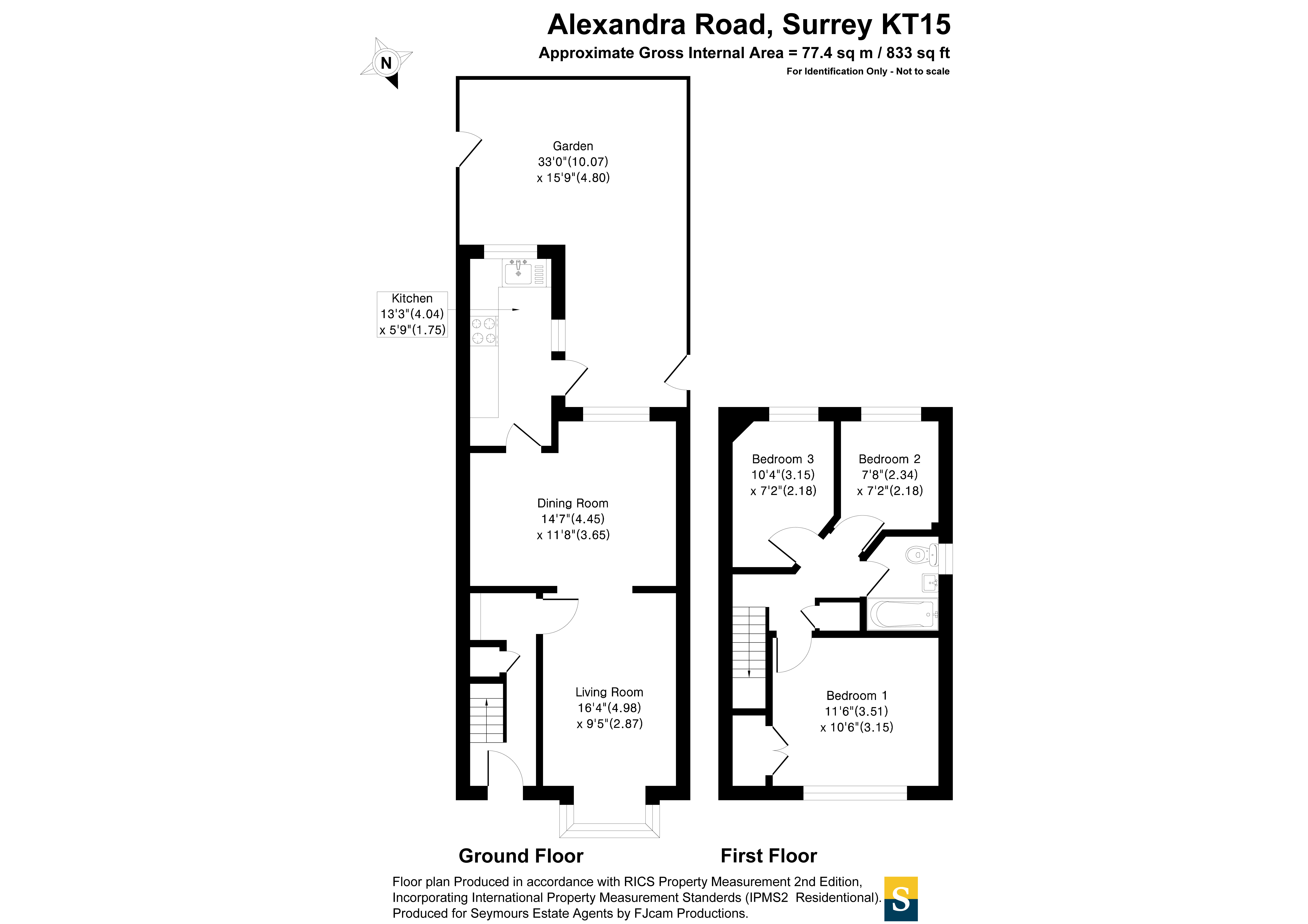 14, Alexandra Road, Surrey floorplan