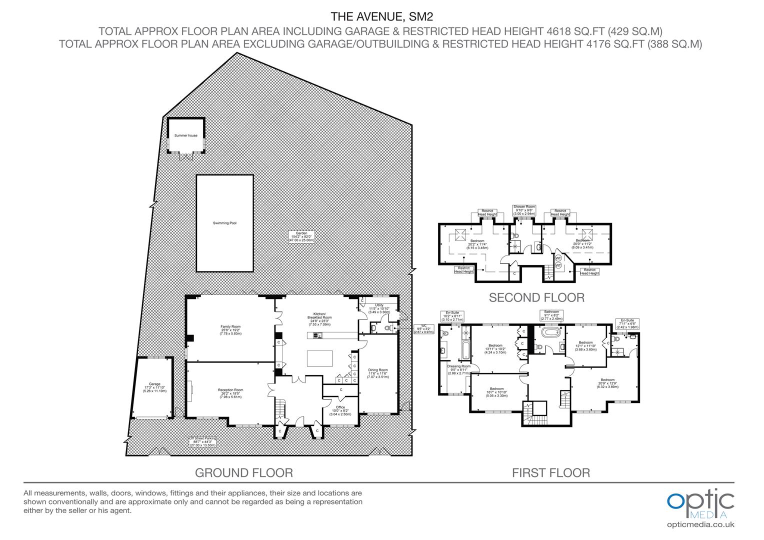 10, The Avenue, Sutton floorplan
