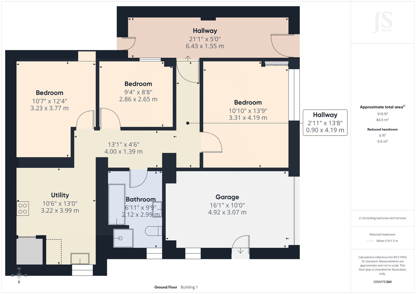 142, Brighton Road, Lancing floorplan