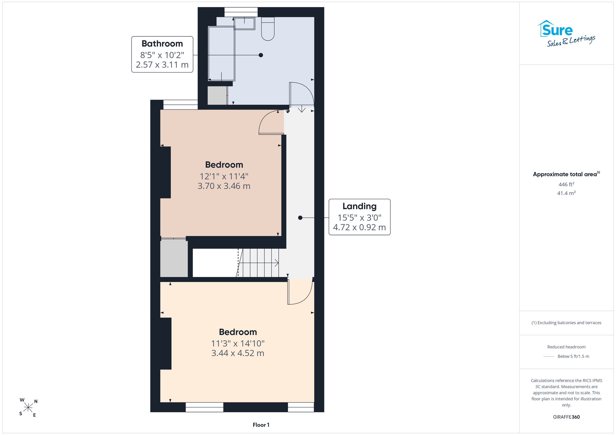 74 Abingdon Street, Derby floorplan