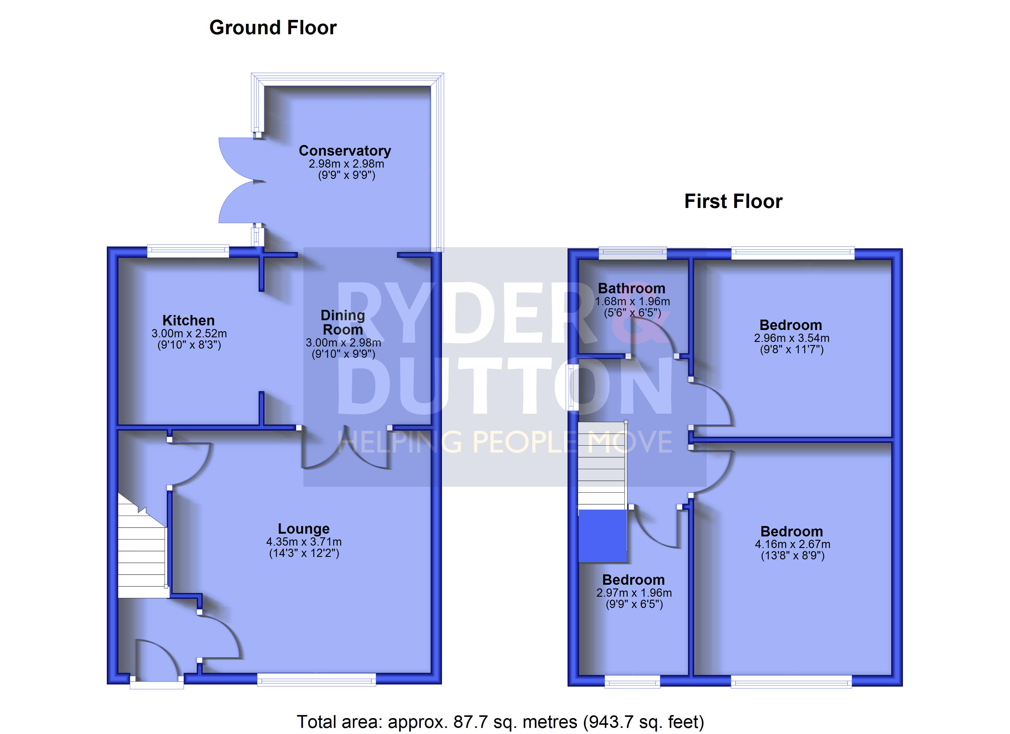 10, Luzley Brook Road, Oldham floorplan