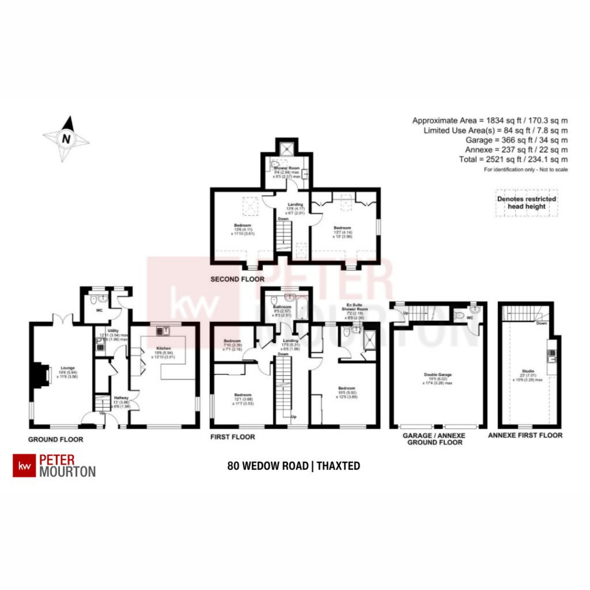 80, Wedow Road, Thaxted, Dunmow floorplan