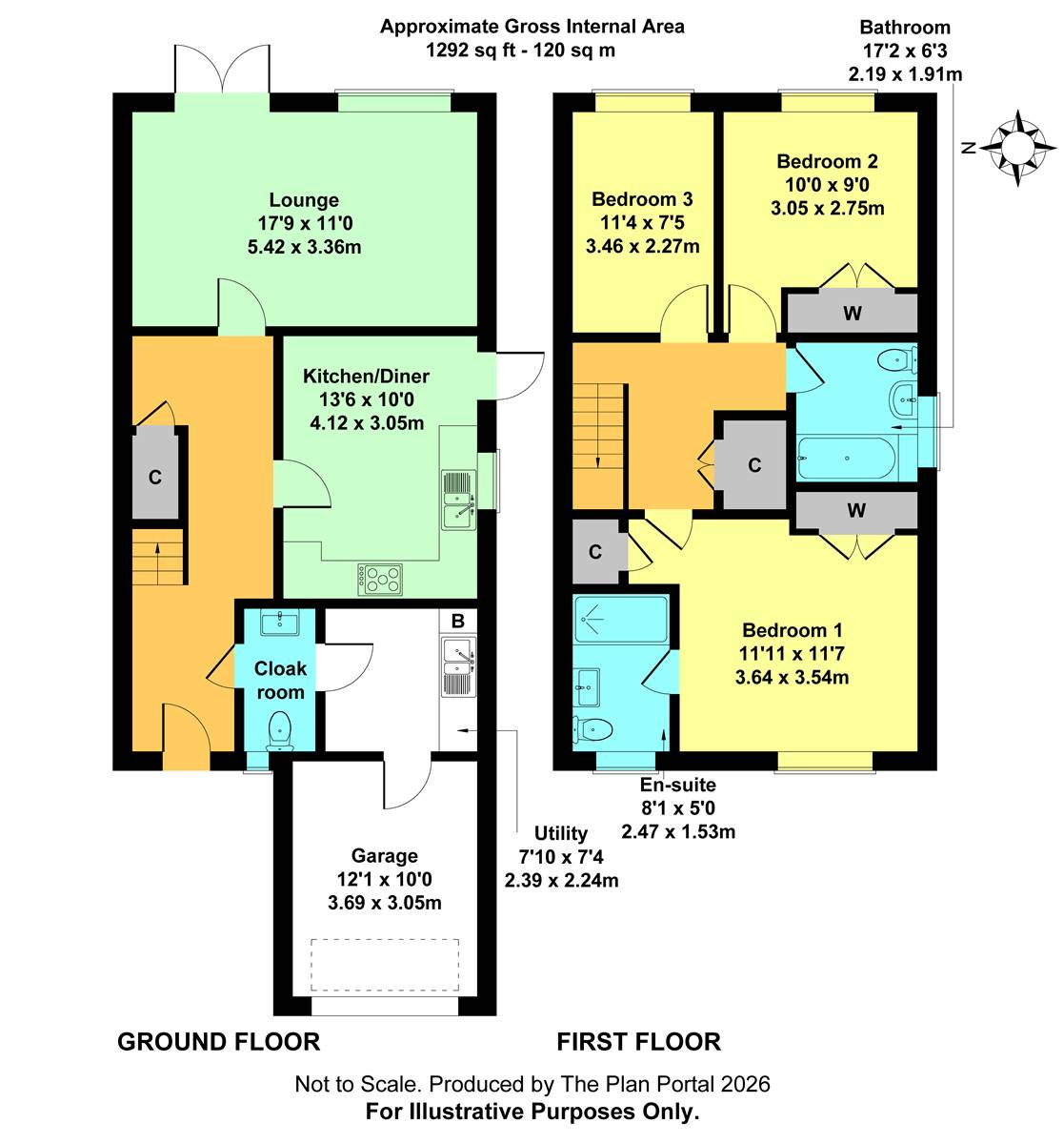 7, Invicta Road, Whitstable floorplan
