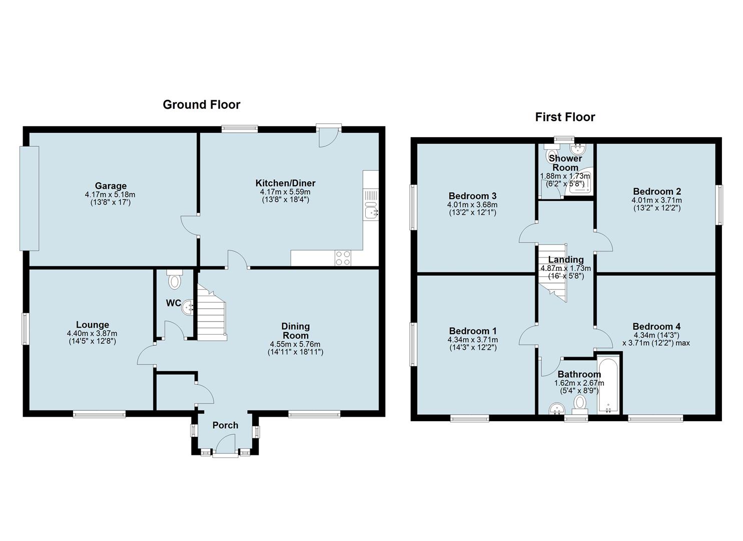 4 Bedrooms Detached house for sale in Burton Road, Ashby-De-La-Zouch LE65