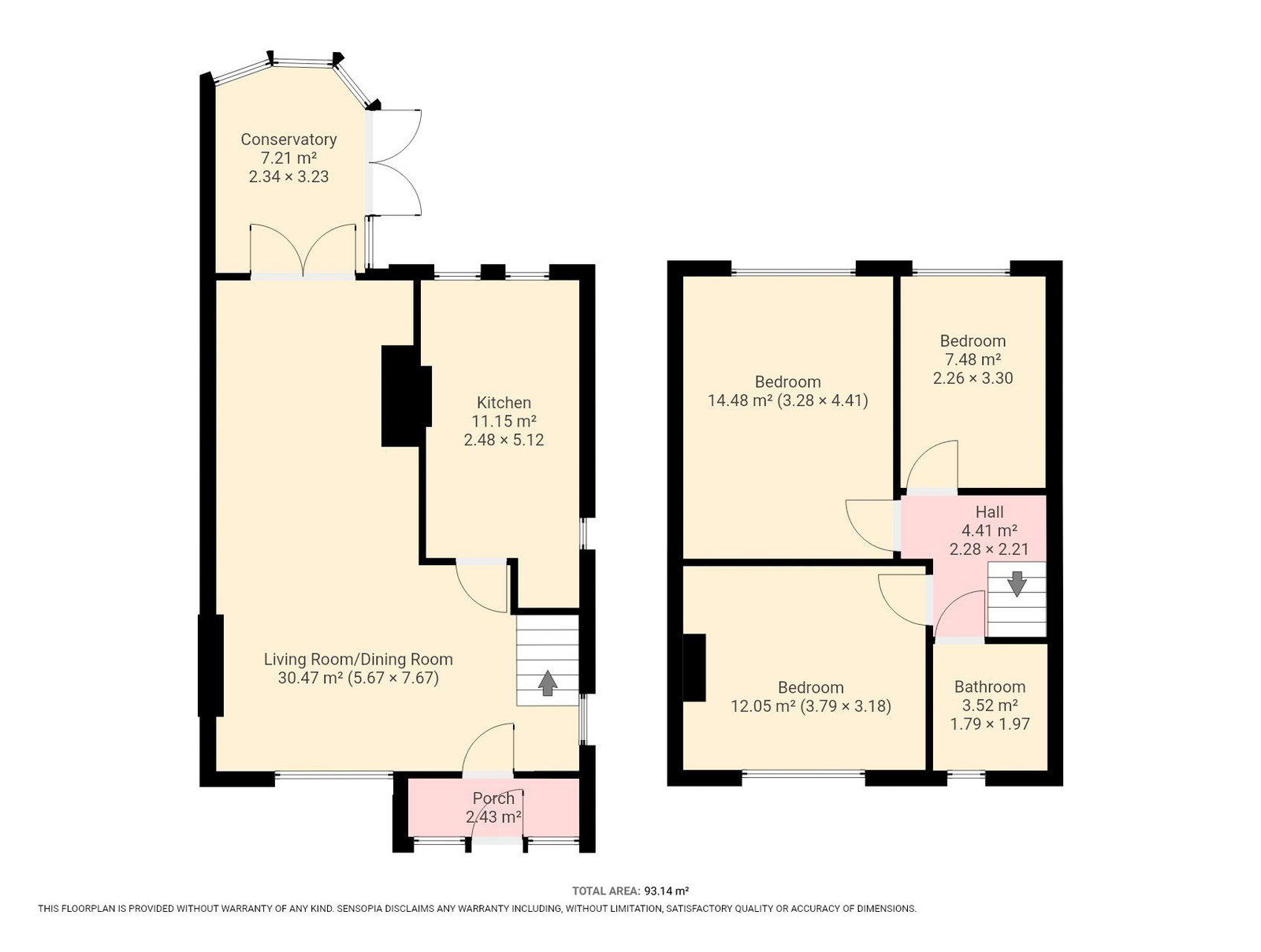 11, Doncaster Road, Rotherham floorplan