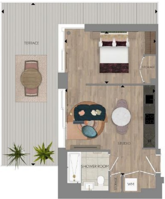 82 Chelsea Botanica,, Botanica Apartments, London floorplan