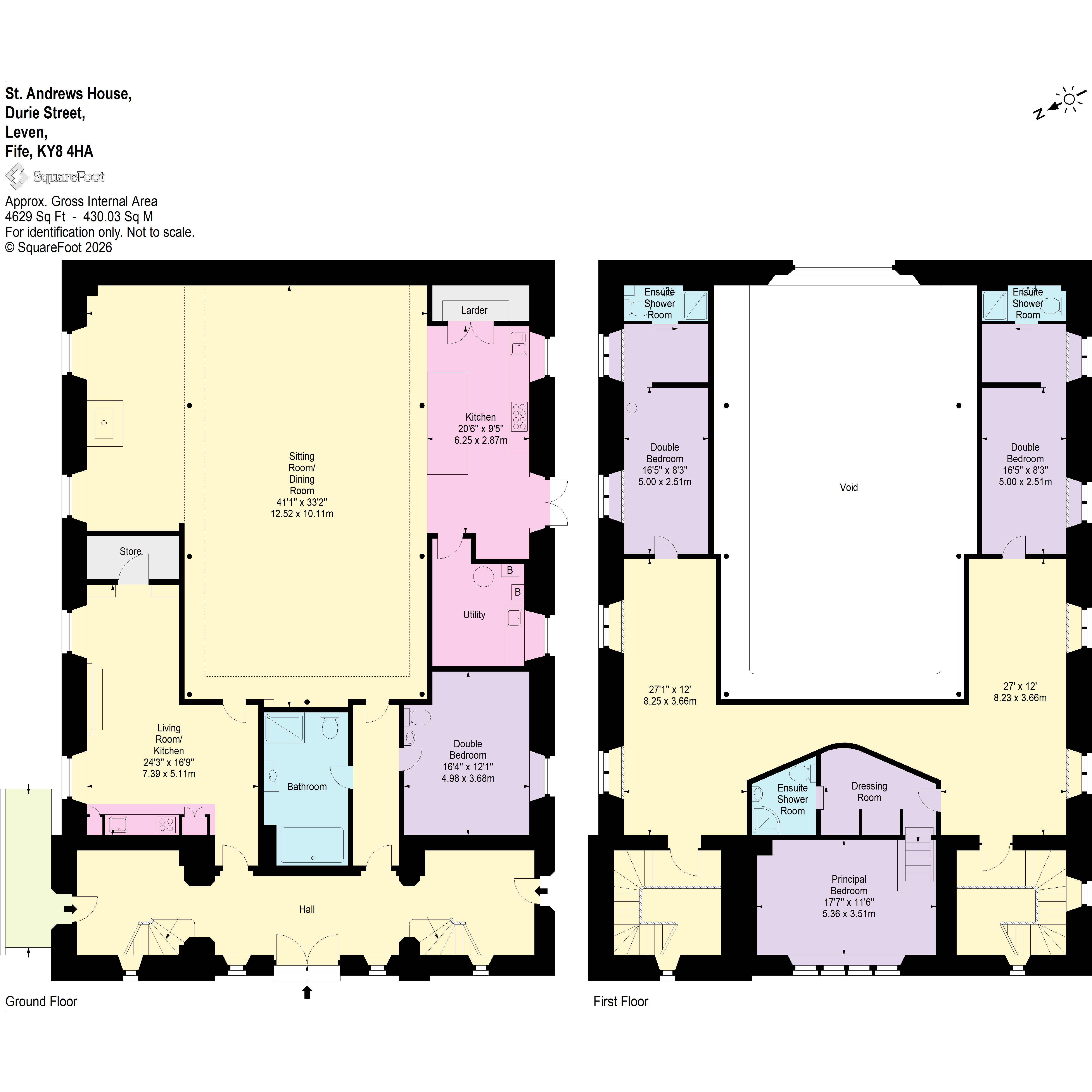 Durie Street, Leven floorplan
