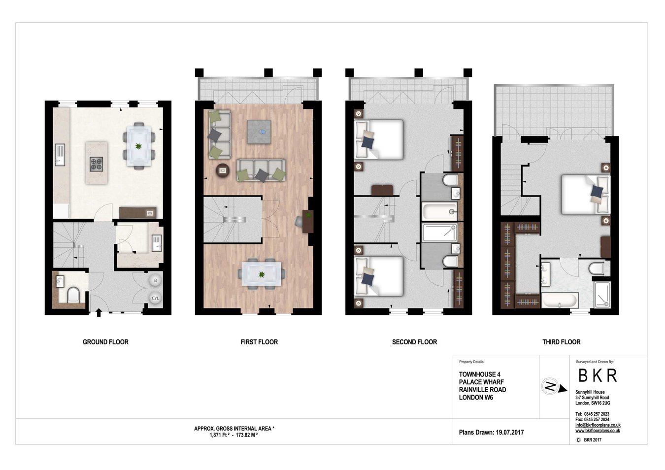 Palace Wharf, Rainville Road, London W6, London floorplan