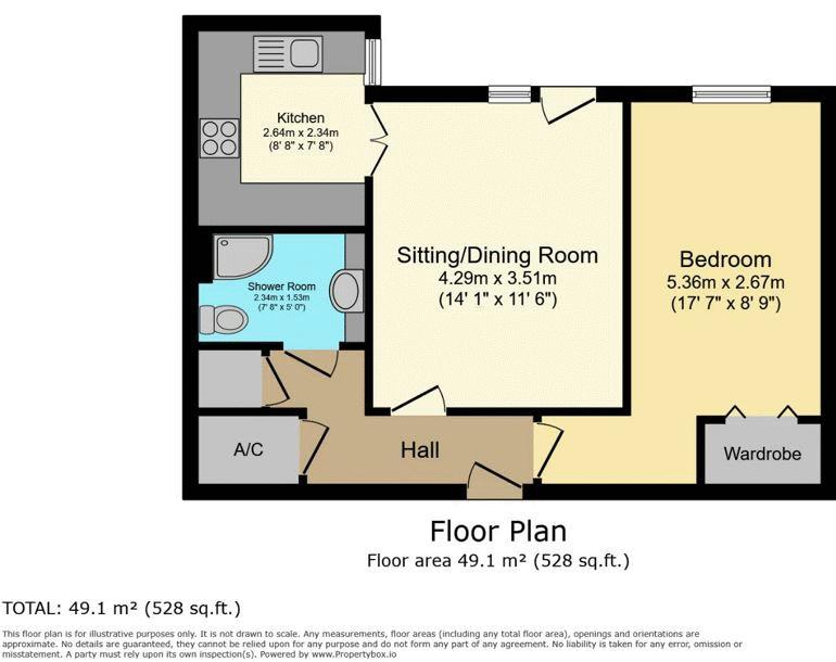 5, Swan Court, Stratford-upon-Avon floorplan