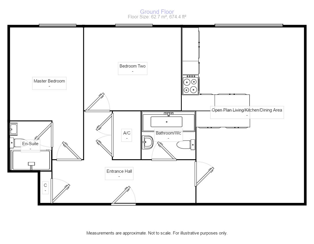 2 Bedrooms Flat for sale in Southgate, Stevenage SG1