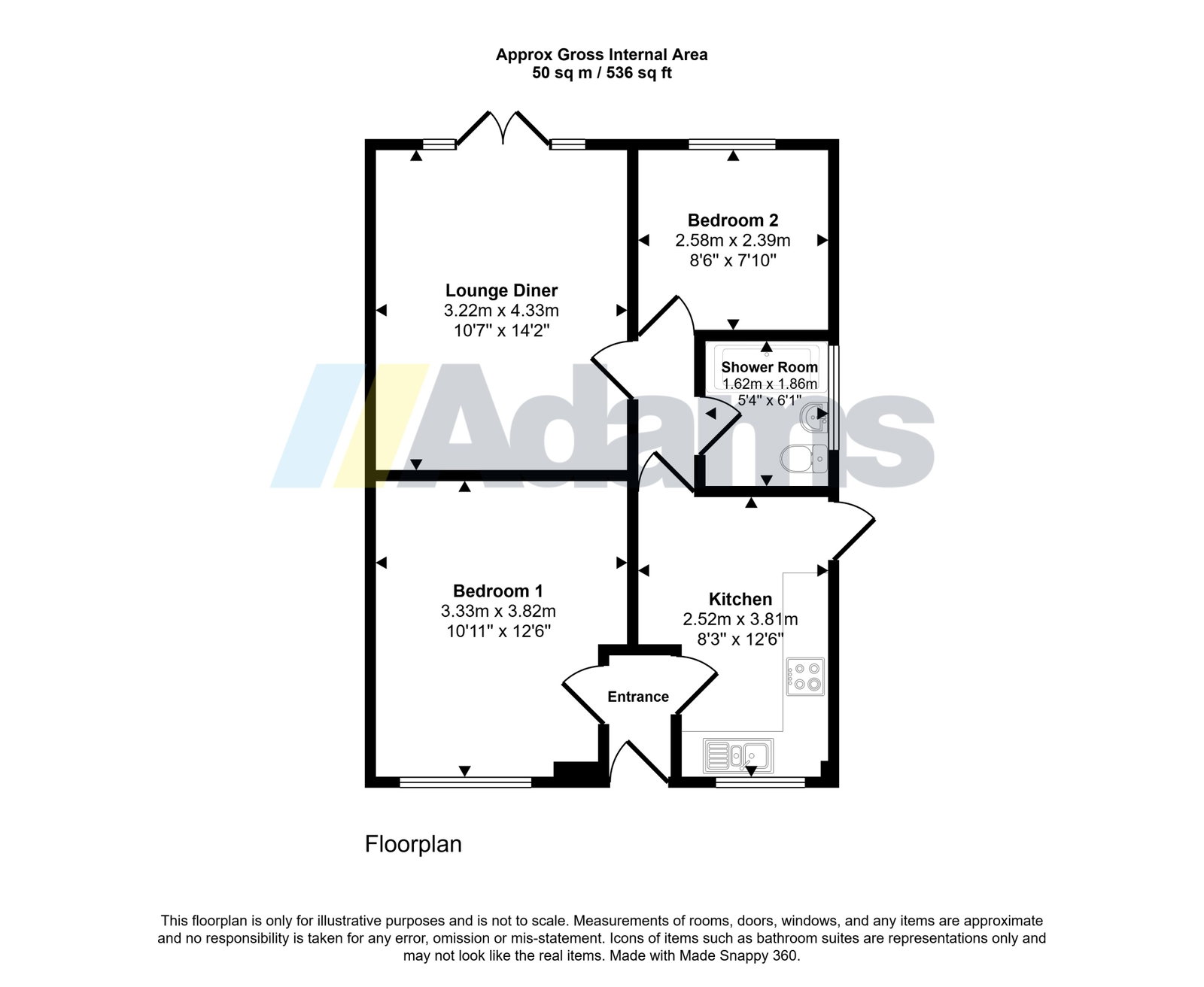 Aldersey Close, Runcorn floorplan