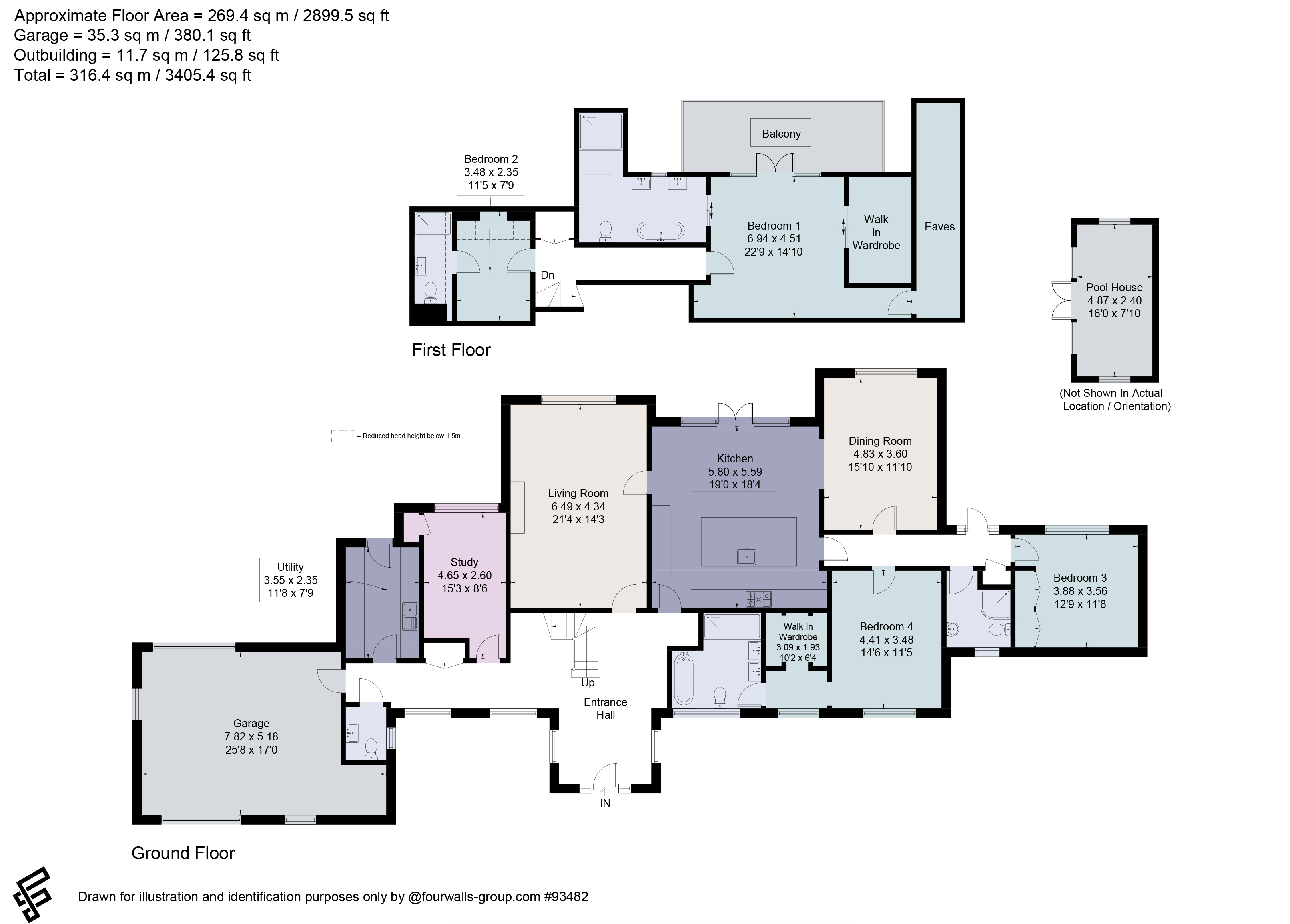 Water Lodge, 63, Abingdon Road, Wallingford floorplan