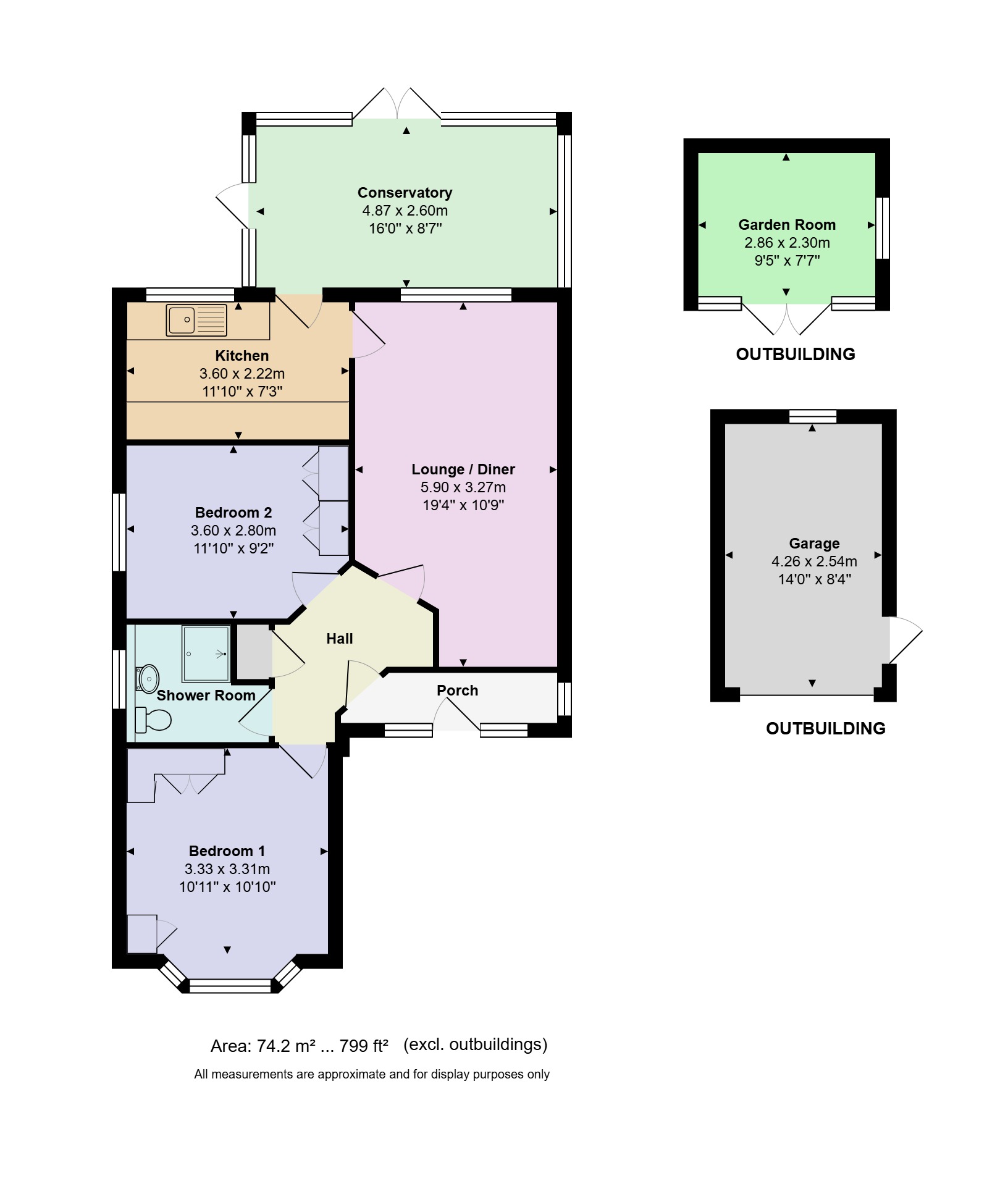 5, Coniston Avenue, Bournemouth floorplan