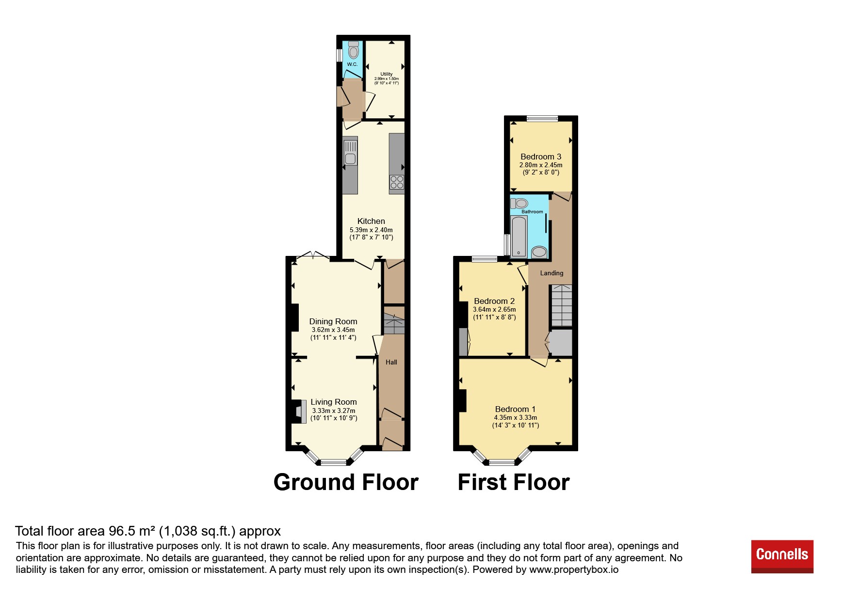 80, Western Road, Milton Keynes floorplan