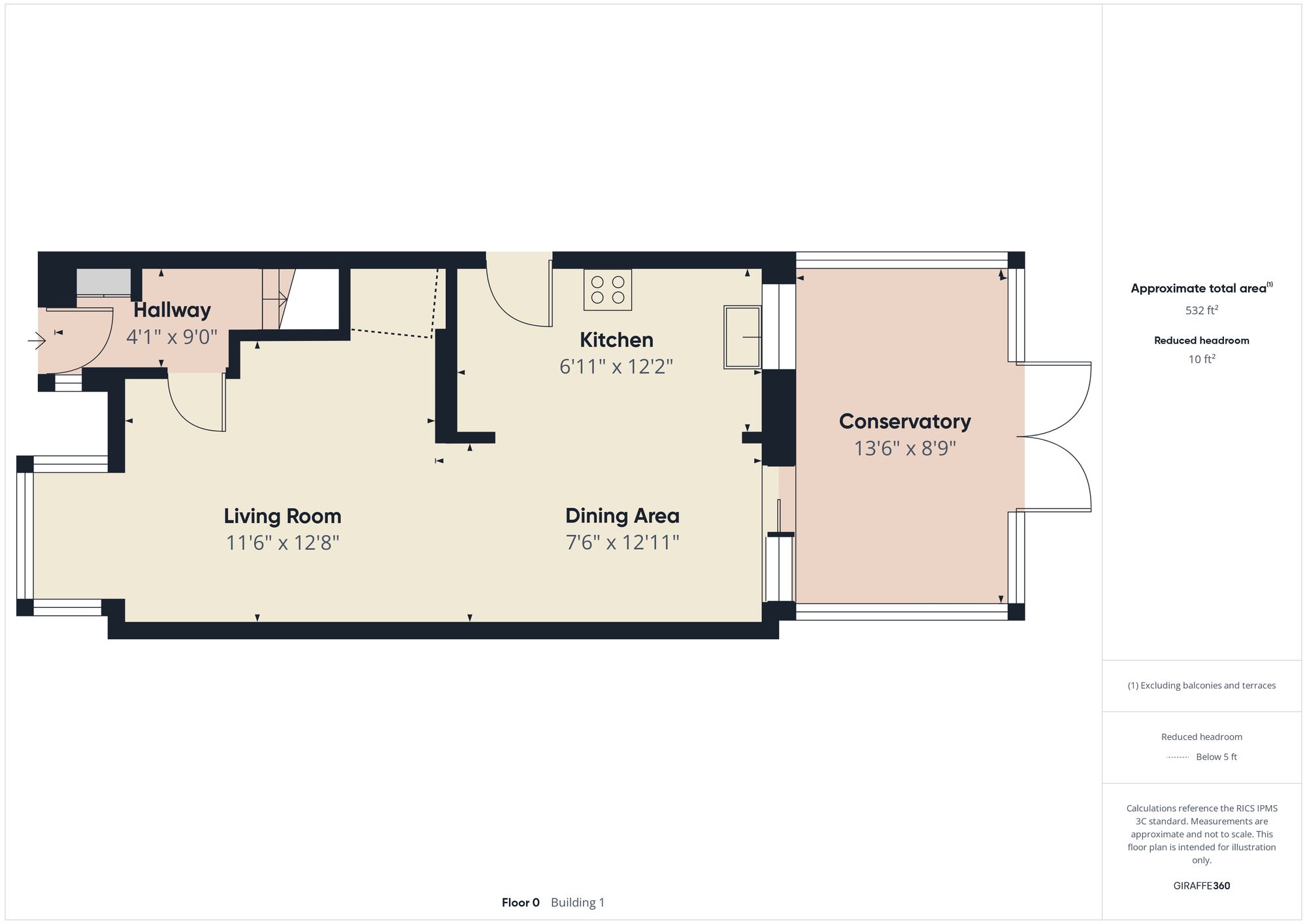 23 Grange Park Avenue, High Peak floorplan
