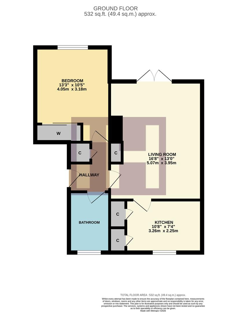 5, Holyrood Close, Stockton-On-Tees floorplan