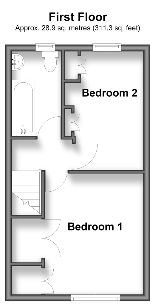 Treetops Close, London floorplan