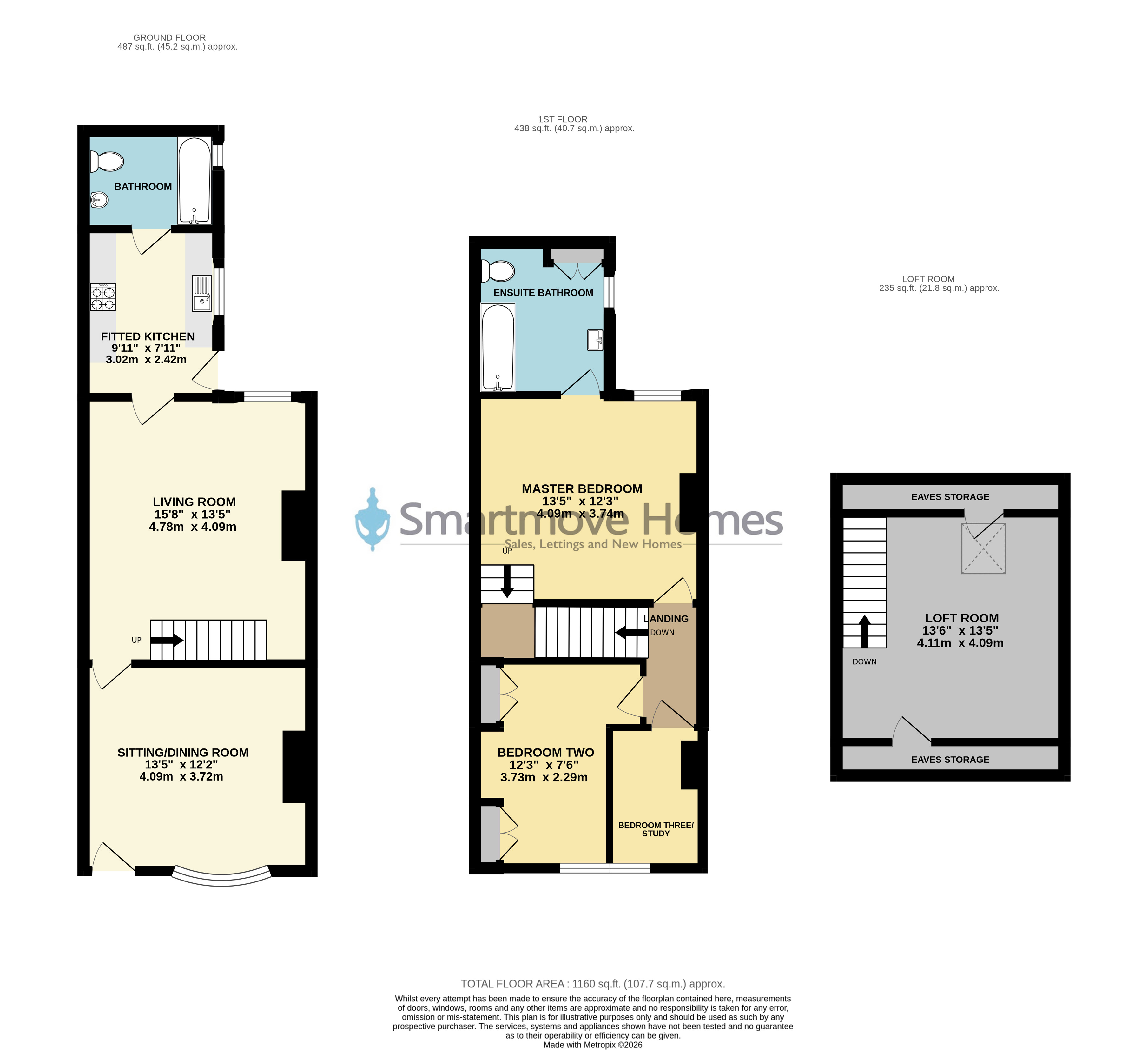 54, Norman Road, Derbyshire, DE5 3GN floorplan