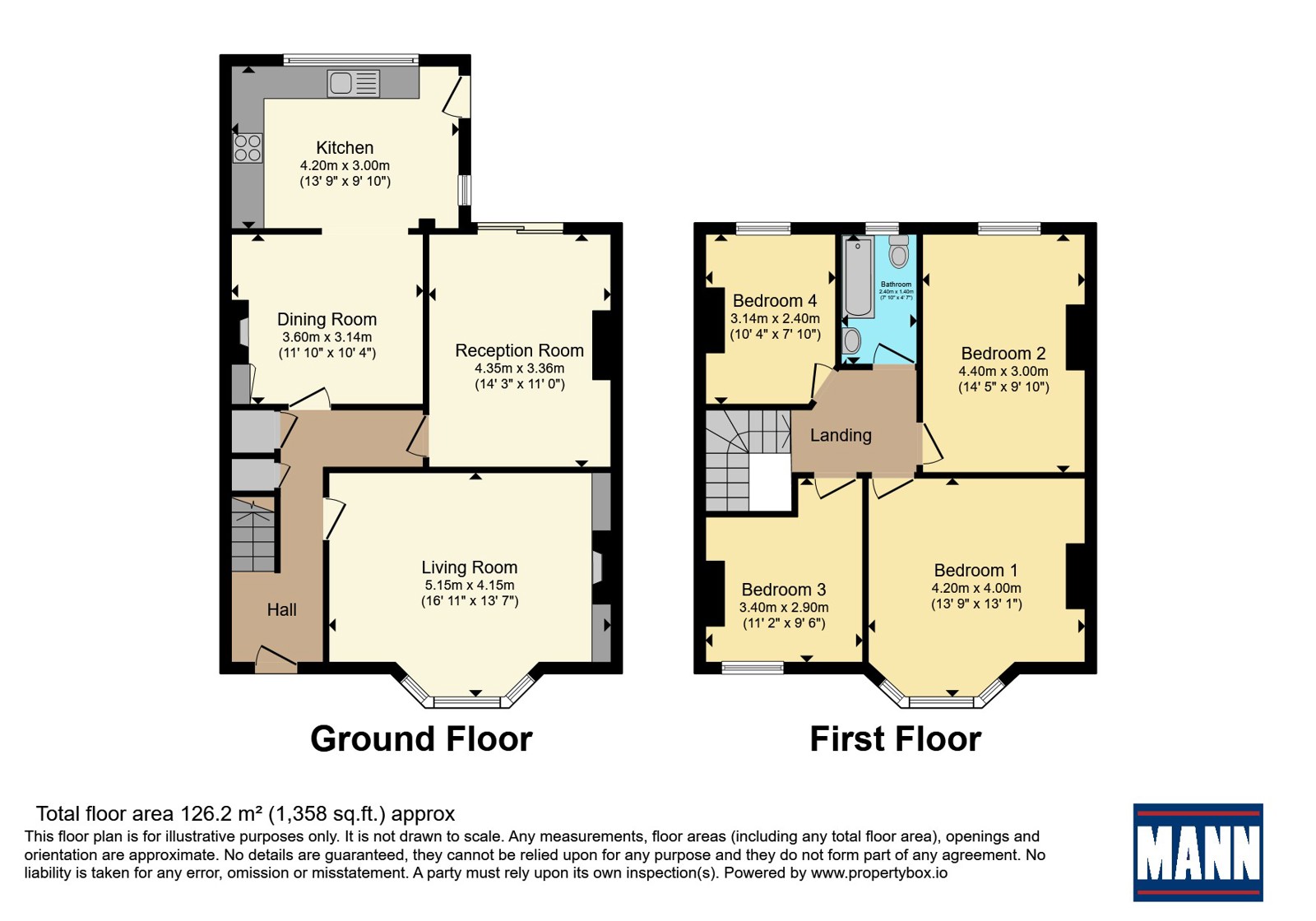 51, Hafton Road, London floorplan