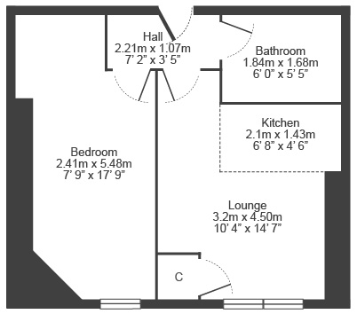 Dumbarton Road, Partick, Glasgow, G11 6NX, Glasgow floorplan