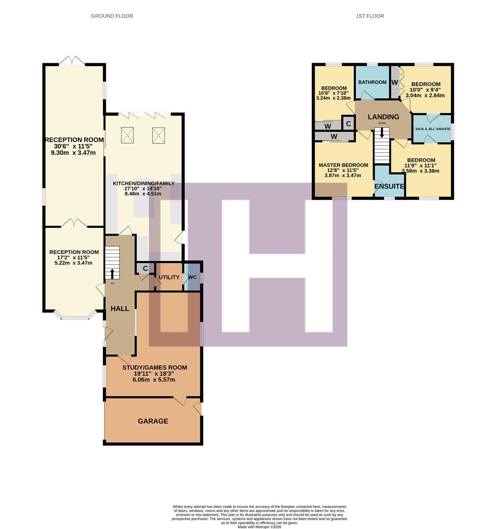 107, Church Field Way, Stockton-On-Tees floorplan