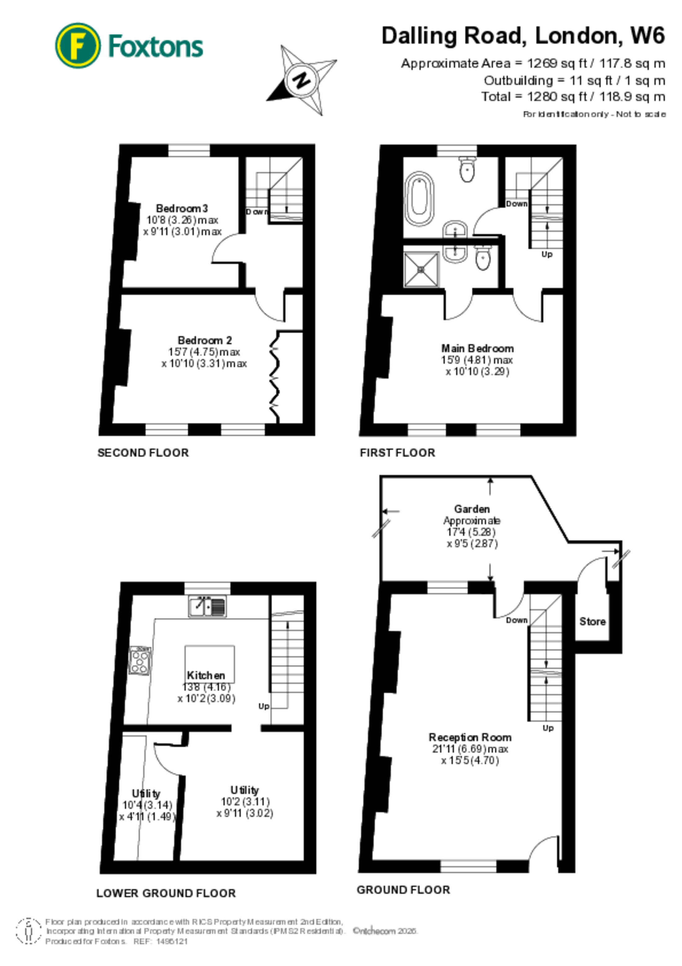 Dalling Road, Ravenscourt Park floorplan
