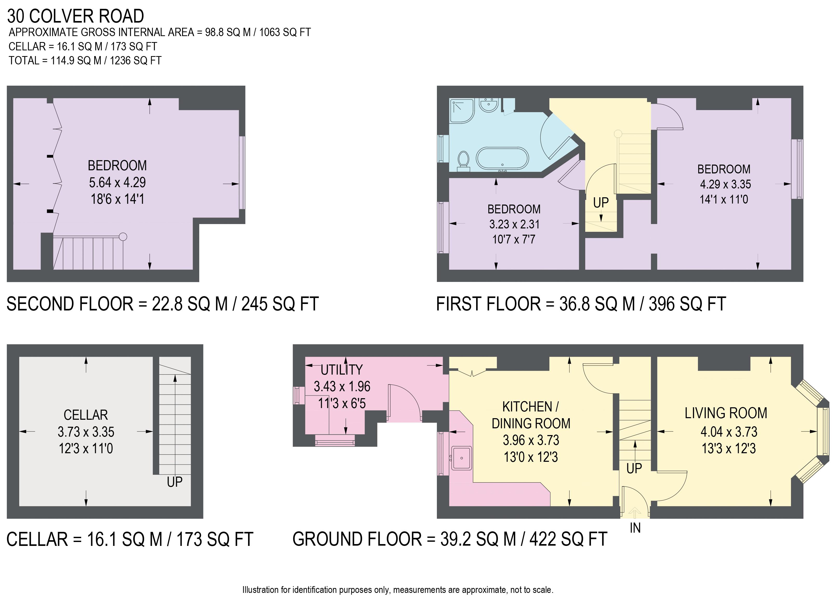 3 Bedrooms Terraced house for sale in Colver Road, Highfields, Sheffield S2