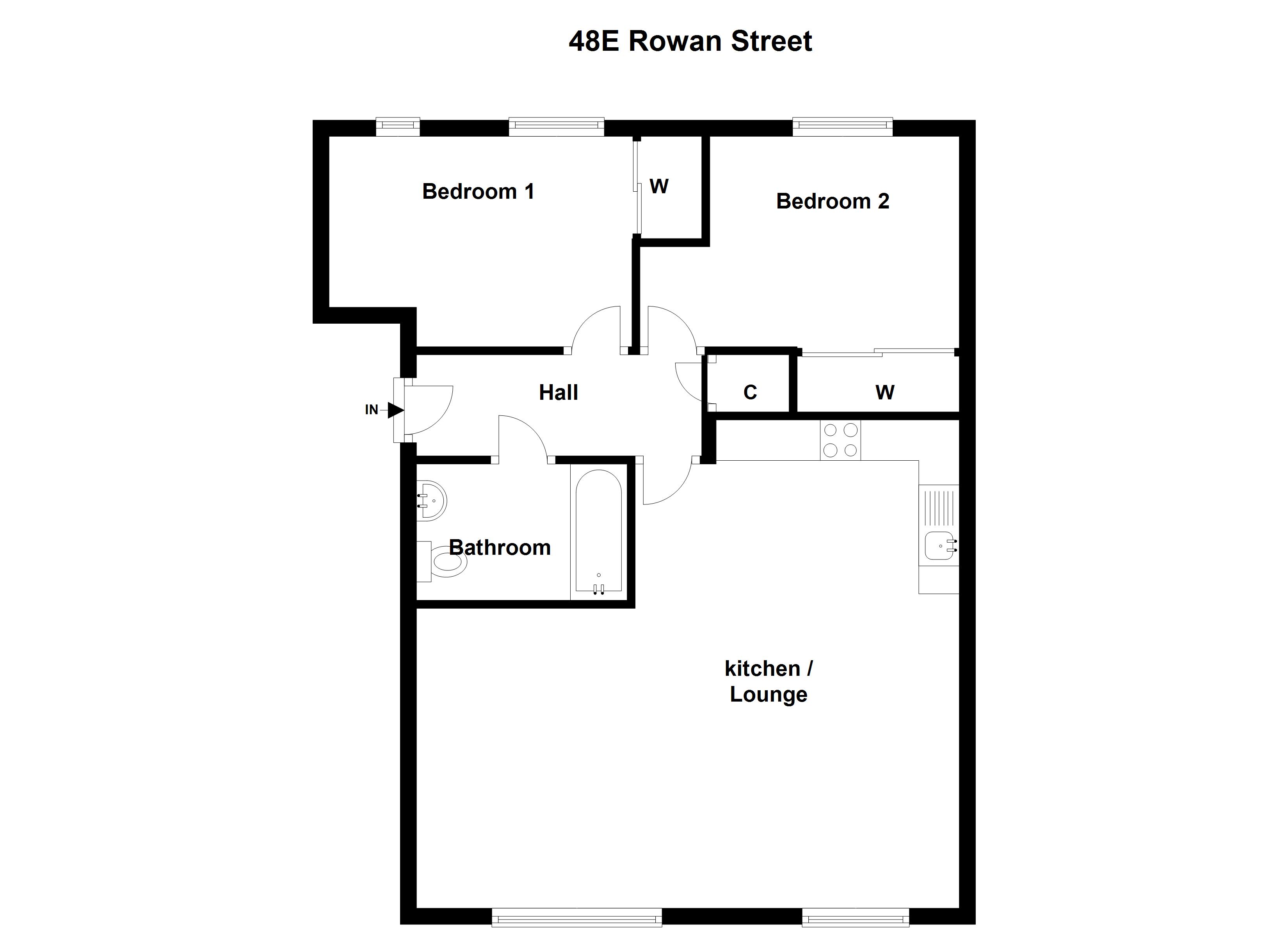 2 Bedrooms Flat to rent in Rowan Street, Blackburn, Bathgate EH47