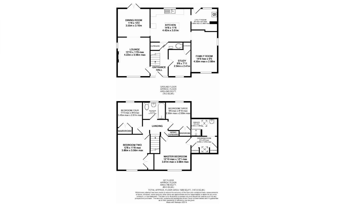 Linde, The Poplars, Norwich floorplan