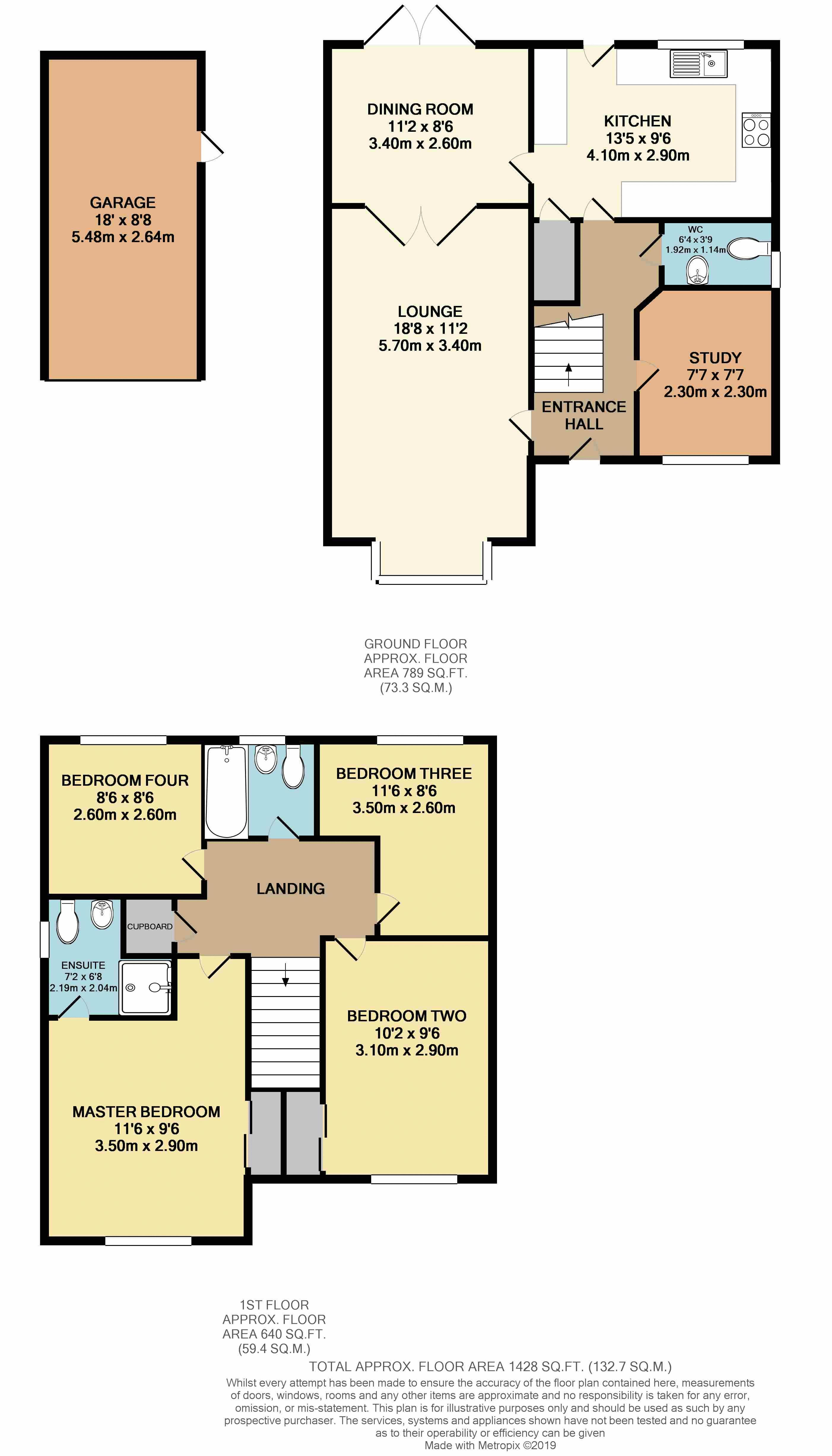 4 Bedrooms Detached house for sale in Causey Arch, Broughton, Milton Keynes MK10