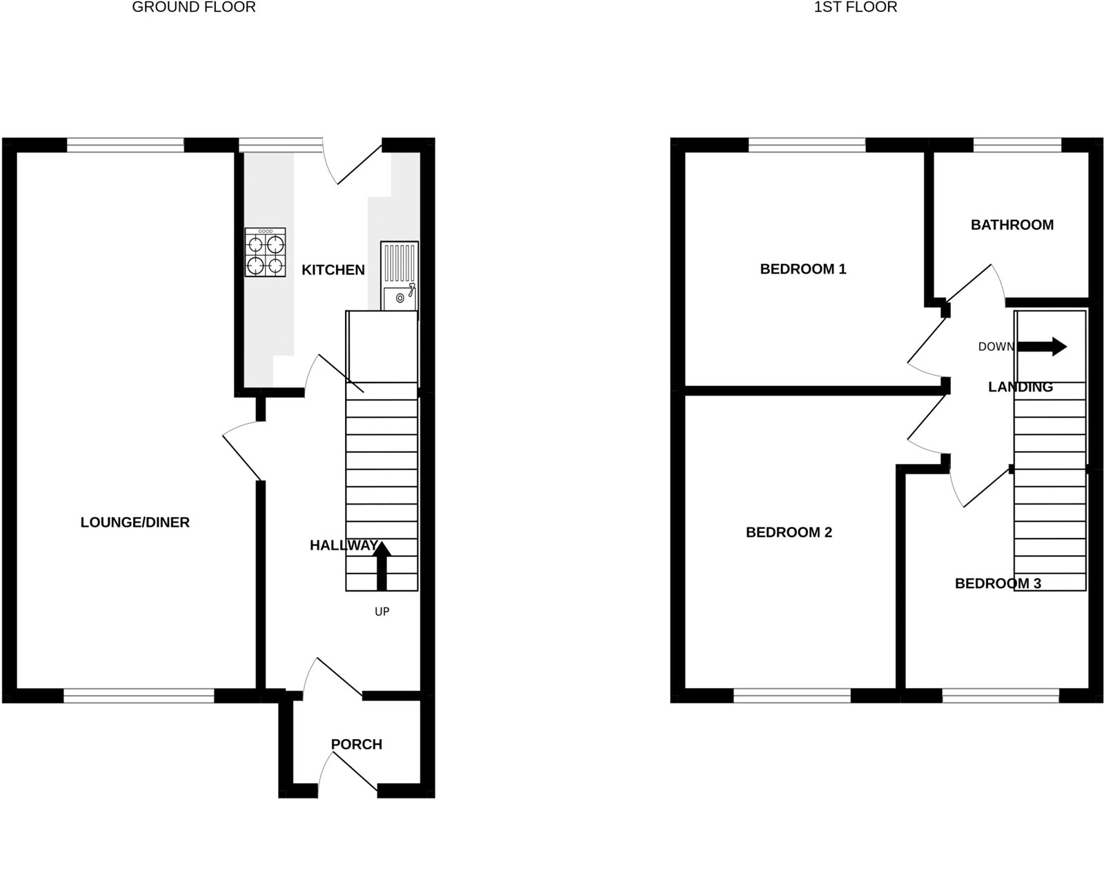 87, Chiltern Road, Derbyshire floorplan