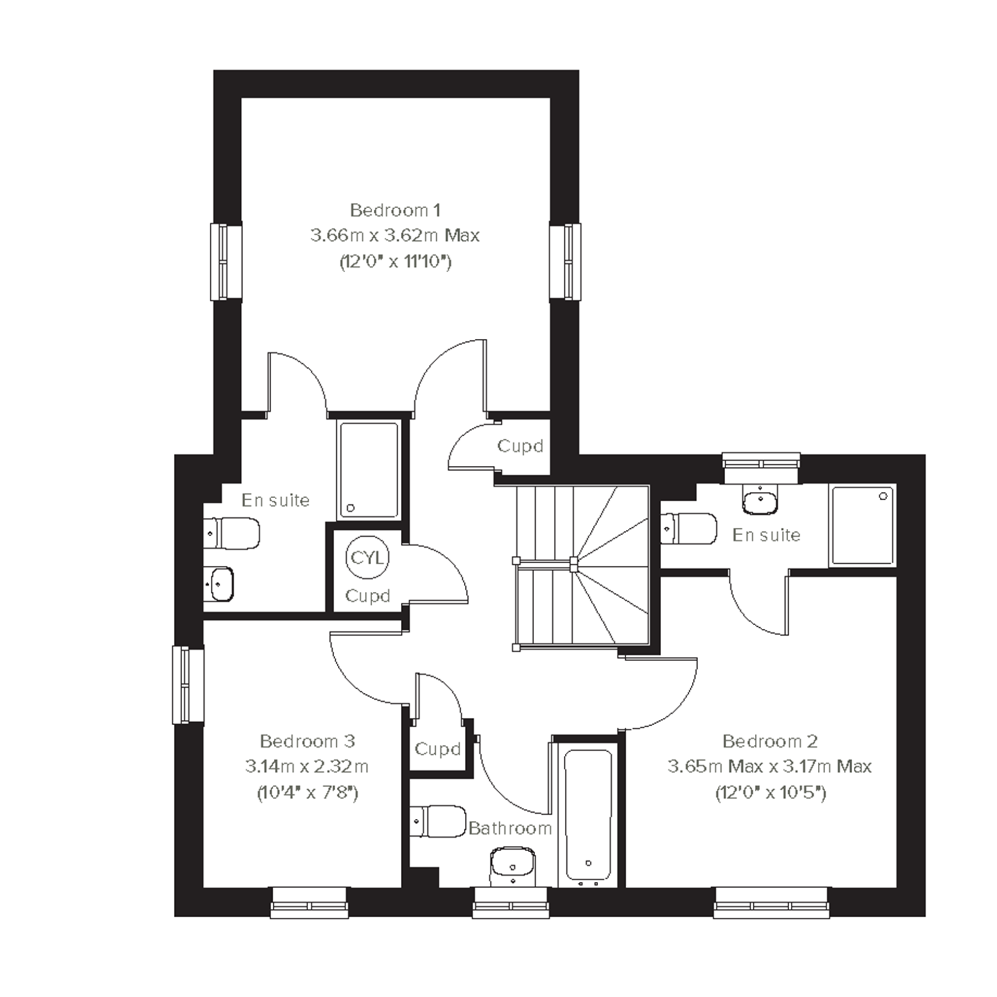 523, Desborough Road, Rothwell floorplan
