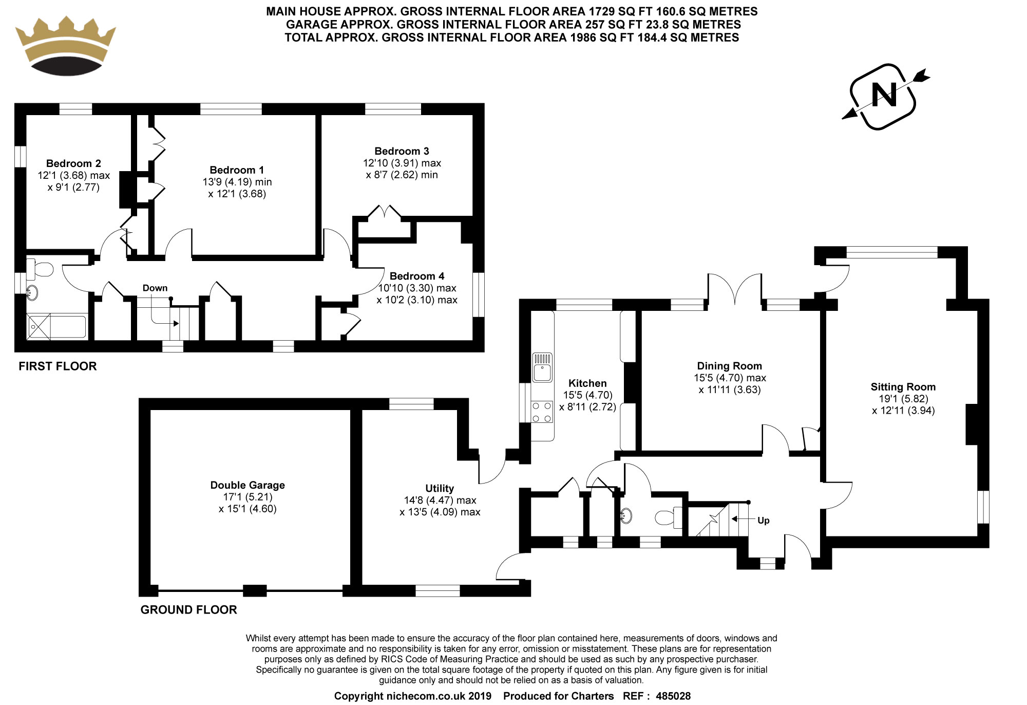 4 Bedrooms Detached house for sale in Longdown Road, Lower Bourne, Farnham, Surrey GU10