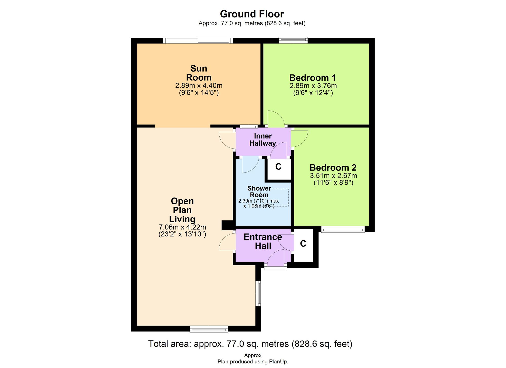 131 North Boundary Road, Brixham floorplan