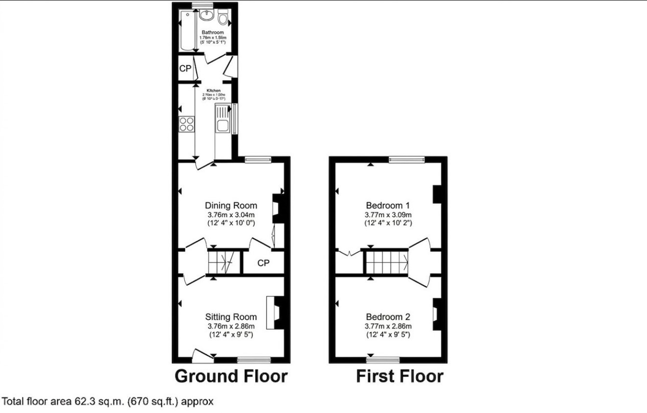 9, Park Road, Stony Stratford, Milton Keynes floorplan