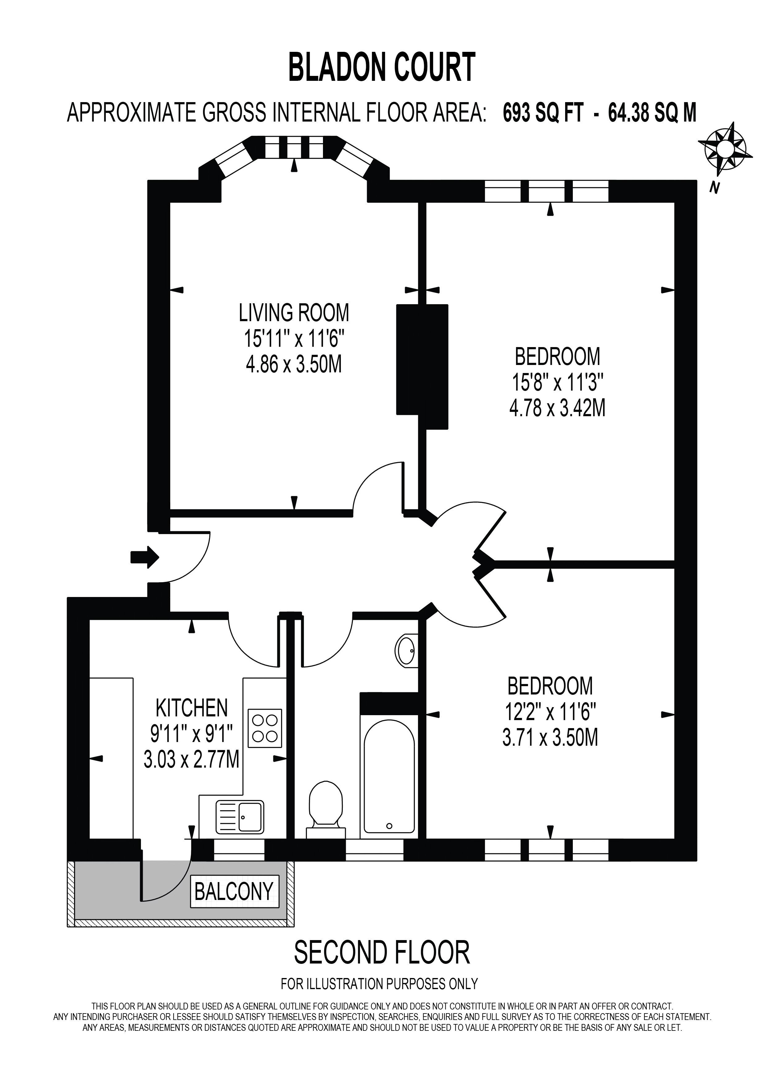 Barrow Road, London SW16, 2 bedroom flat for sale 62103539
