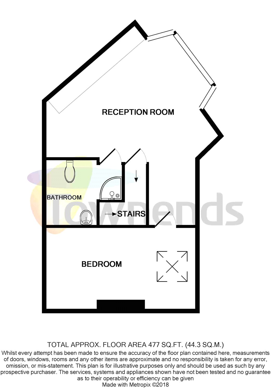 1 Bedrooms Flat for sale in Tudor Court, Russell Hill Road, Purley CR8