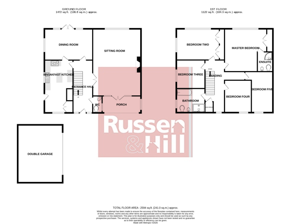 55, West End, Norwich floorplan