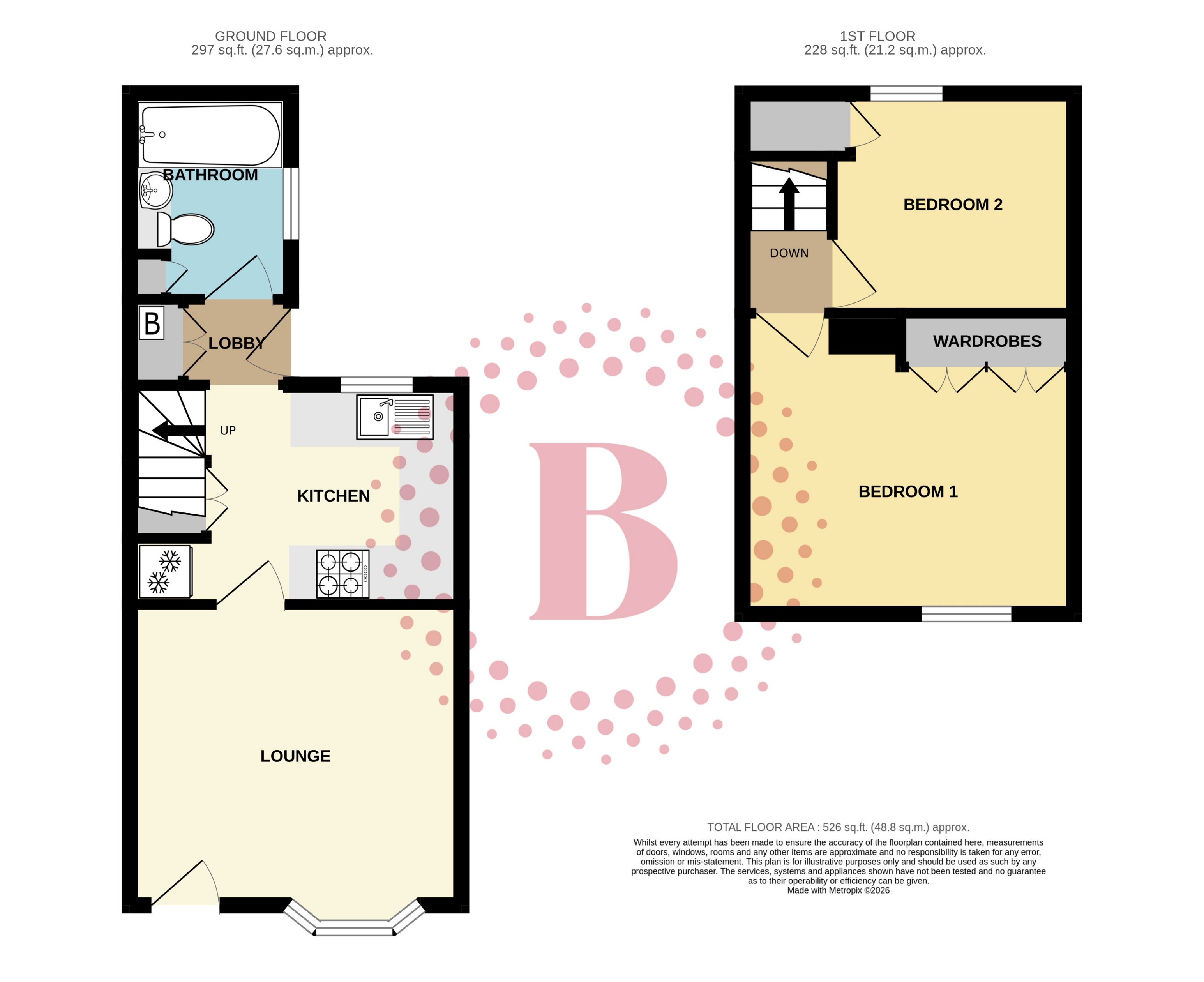 87, Clothall Road, Baldock floorplan