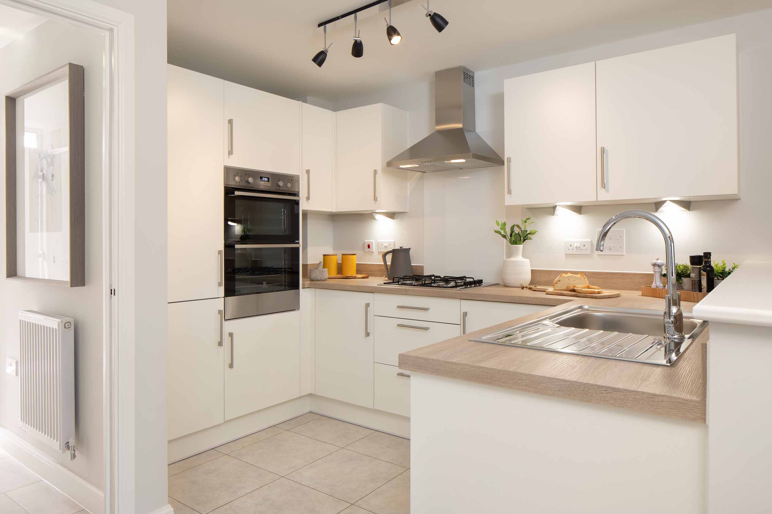 Property 2 of 9. Greenwood Internal Show Home Kitchen, Dwh, Orchard Green, Kingsbrook