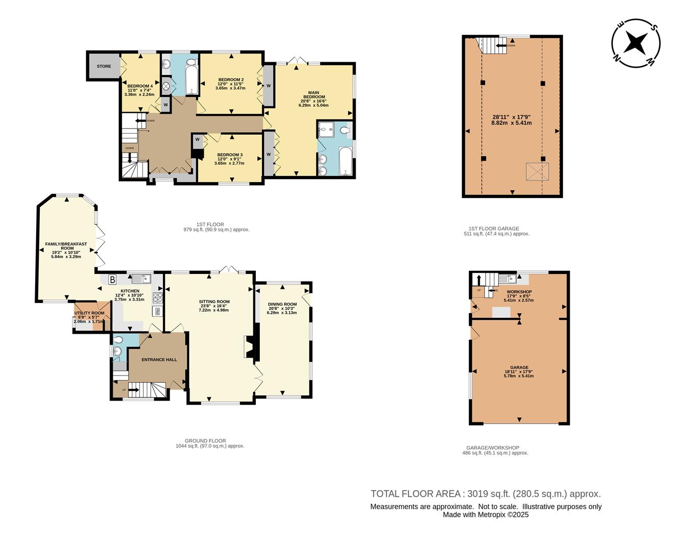 37, Lagham Park, Godstone floorplan