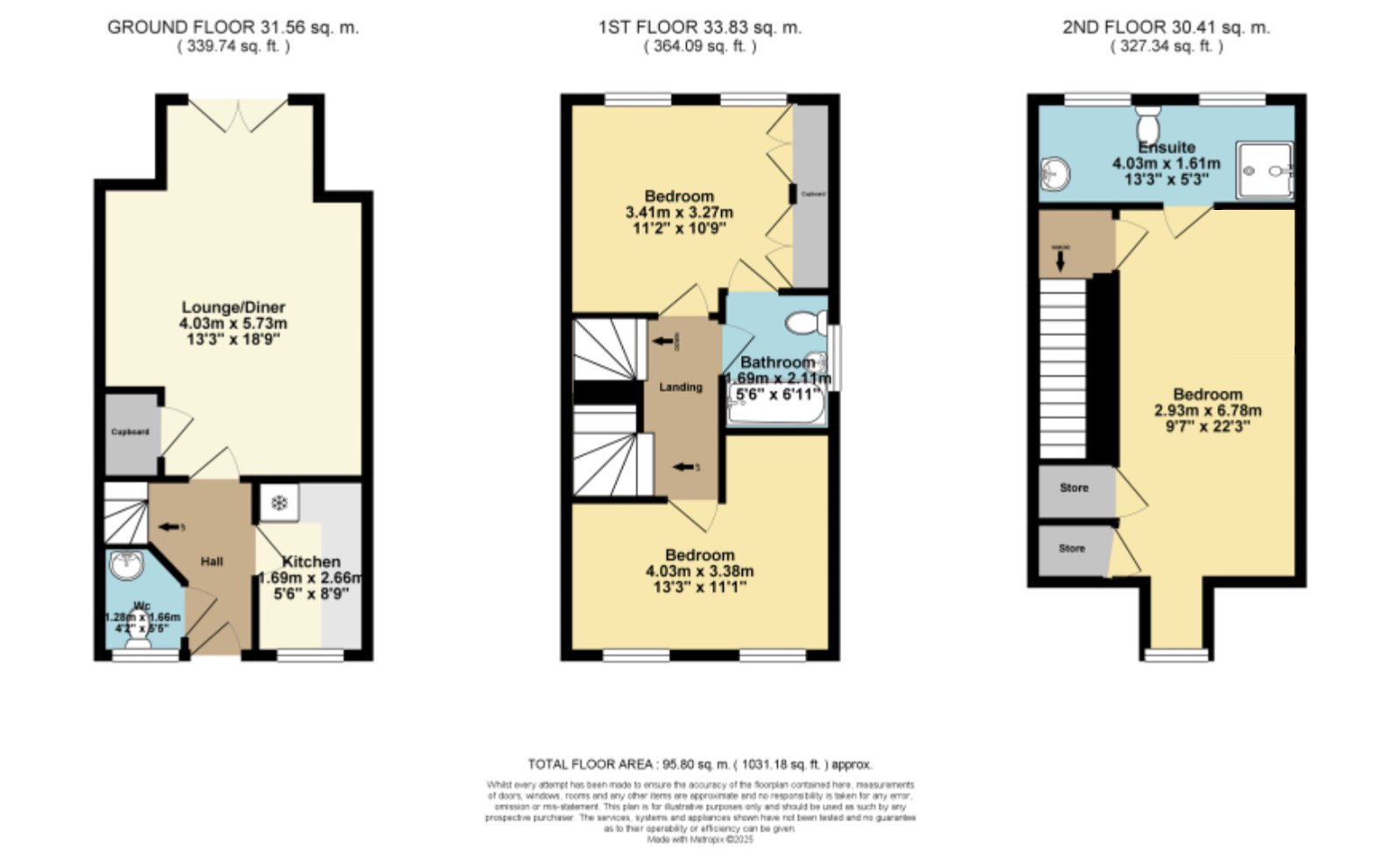 15, Colmanton Grove, Deal floorplan