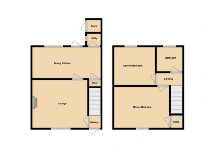 4, Grange Avenue, Peterlee floorplan