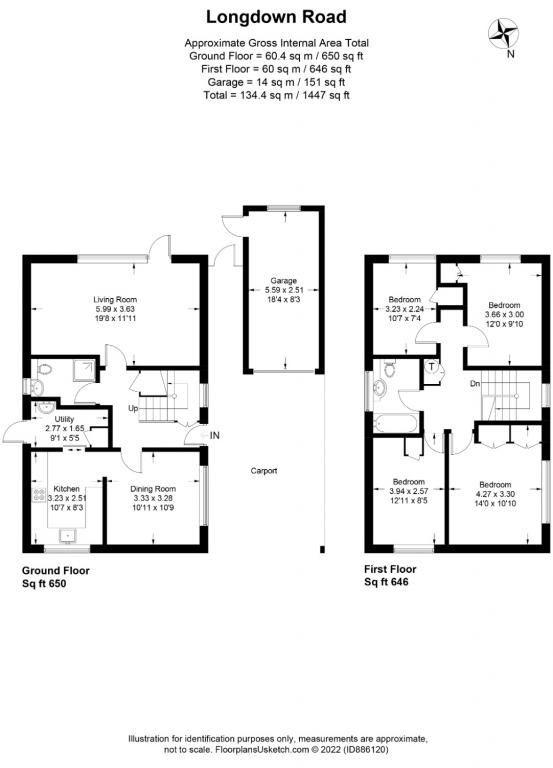 Longdown Road, Sandhurst GU47, 4 bedroom detached house for sale