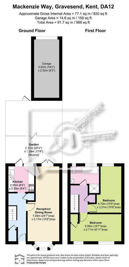 35, Mackenzie Way, Gravesend floorplan