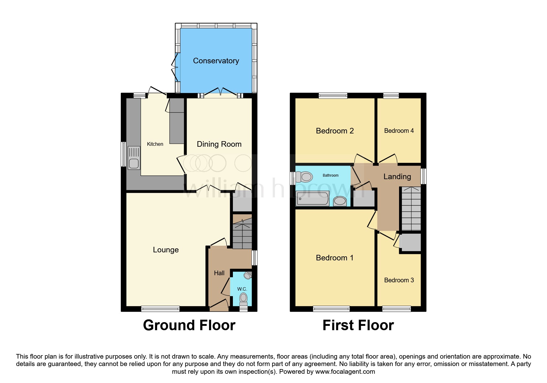 5, Hepple Drive, Nottingham floorplan