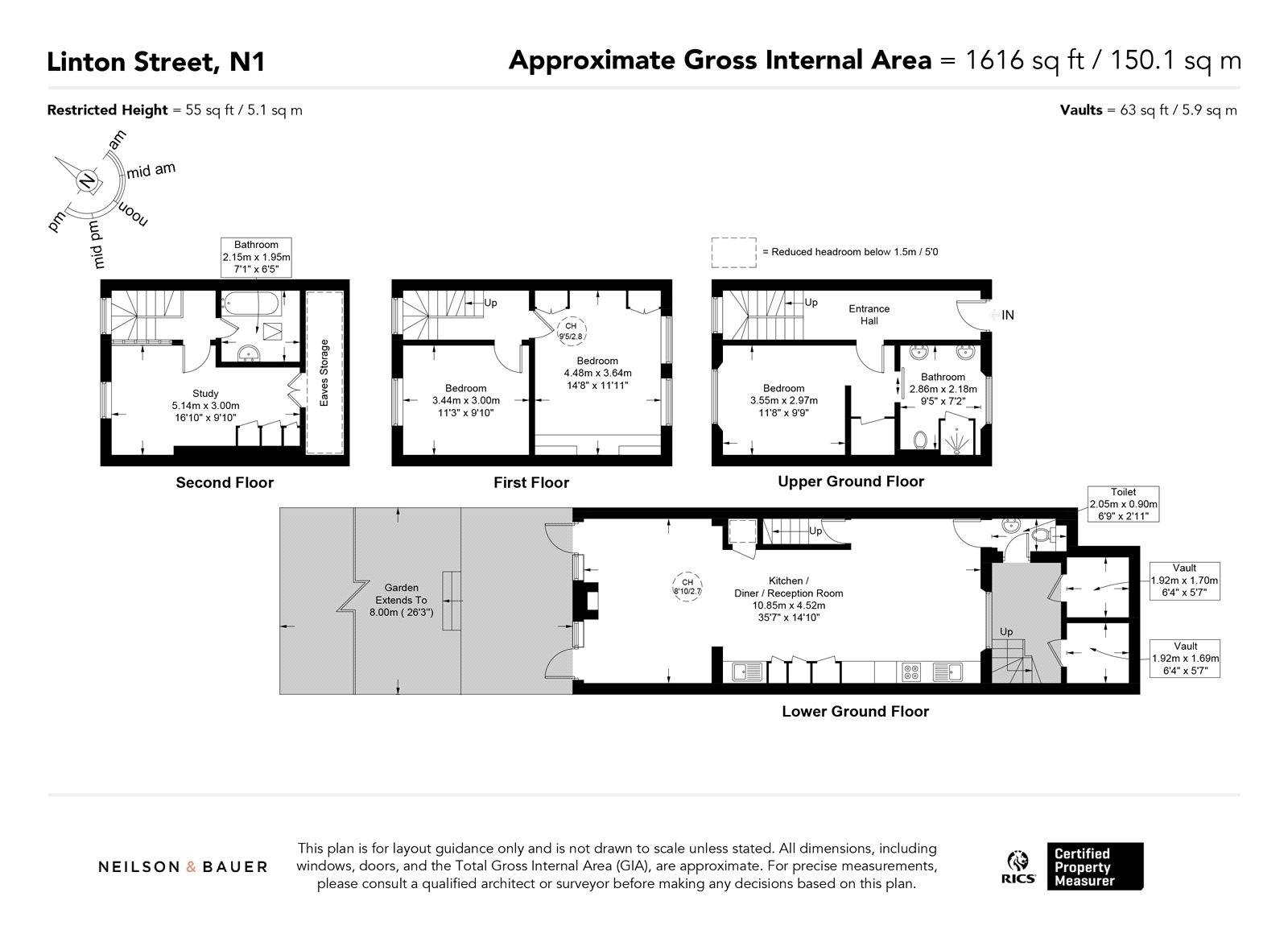 21, Linton Street, London floorplan